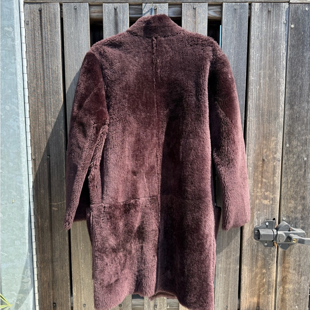 Vince Shearling Jacket Size Xs - image 5